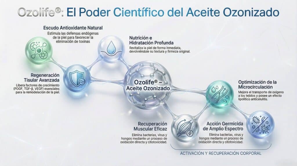 aceite tratado con ozono beneficios