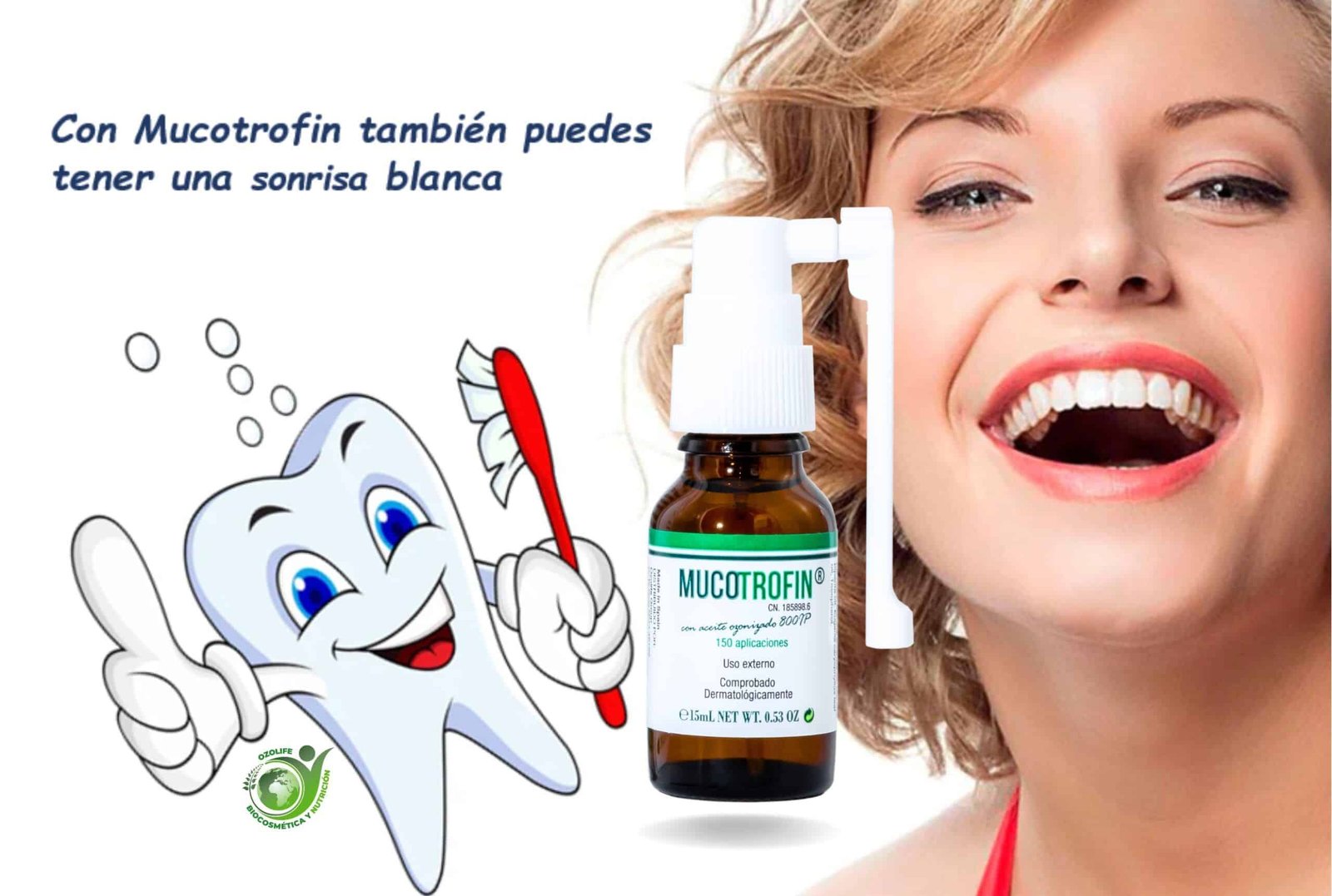 Lee más sobre el artículo Aceite Ozonizado su poder en el Blanqueamiento Dental
