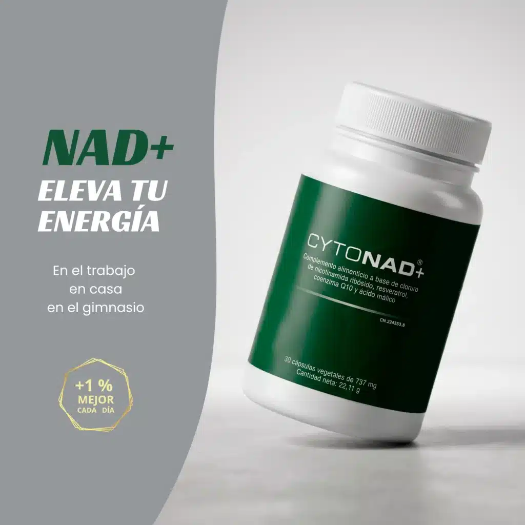 NAD+ energía celular mitocondrial – CYTONAD+ OzoLife